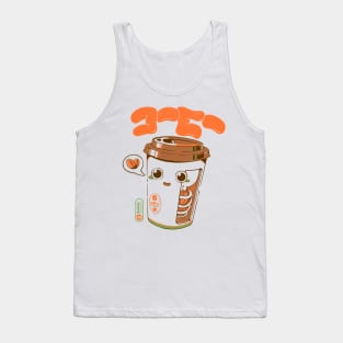 Cute Coffee x-Ray Tank Top